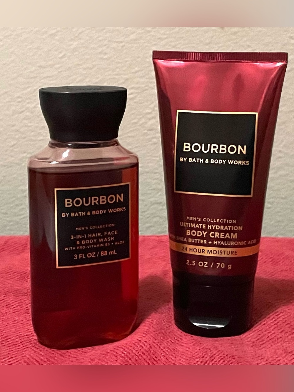 Bath & Body Works Men’s BOURBON TRAVEL Set